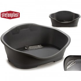 Letto per animali domestici Stefanplast 97621 Grigio Plastica 68 x 27,5 x 49 cm 6 Unità