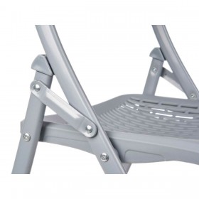 Sedia Pieghevole ZJ-Y59GR Grigio 59 x 50 x 82 cm 108 x 13,5 x 50 cm (4 Unità)