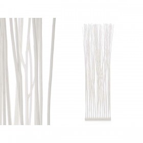 Paravento Varas Bianco Legno di salice 50 x 185 x 12 cm