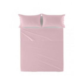 Lenzuolo Superiore HappyFriday Basic Rosa chiaro 210 x 270 cm
