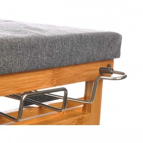Asse da Stiro Kipit 1443FL BAMBOO.1 Crema Stoffa Bambù