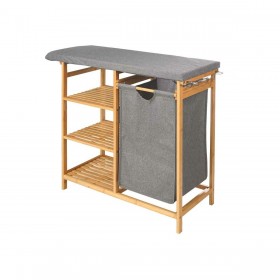 Asse da Stiro Kipit 1443FL BAMBOO.2 Grigio Stoffa Bambù