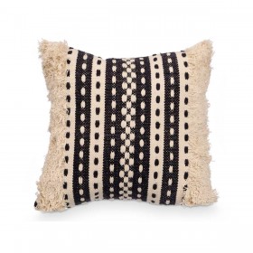Cuscino 4737 Nero Beige 45 x 15 x 45 cm (6 Unità)