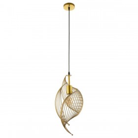 Lampadario Alexandra House Living Dorato Metallo 60 W 28 x 57 x 21 cm
