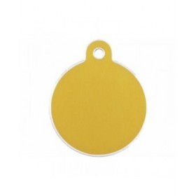 Targhetta di identificazione Imarc Circle Giallo Dorato