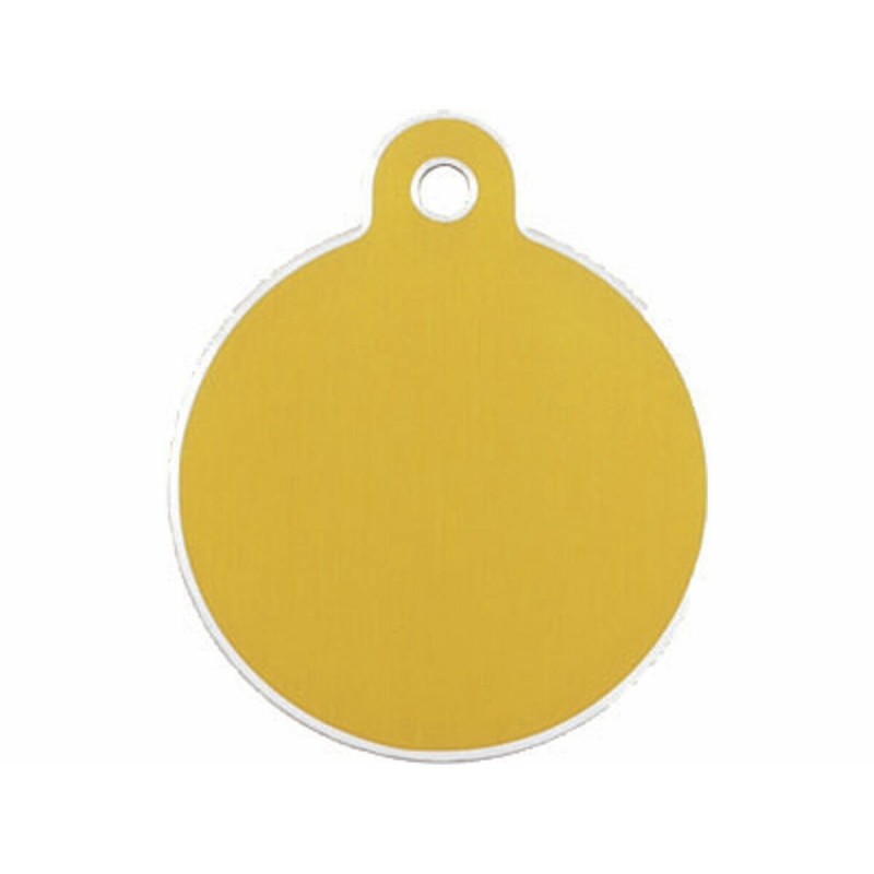 Targhetta di identificazione Imarc Circle Giallo Dorato