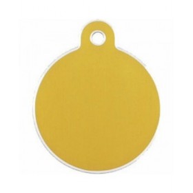 Targhetta di identificazione Imarc Circle Giallo Dorato