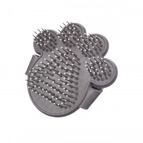 Spazzola per Cani Mascow 336 Grigio 10,5 x 10 x 3 cm (12 Unità)