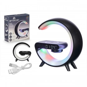 Orologio Digitale da Tavolo GiftDecor HD24022901B Nero