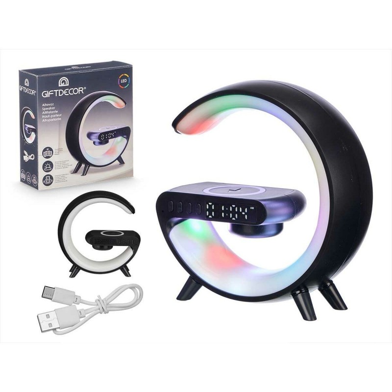 Orologio Digitale da Tavolo GiftDecor HD24022901B Nero