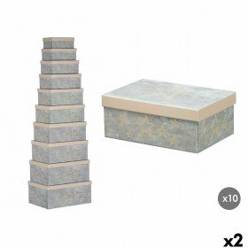 Scatola Decorativa Pincello 64 Crema Cartone (2 Unità)