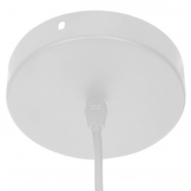Lampadario Alexandra House Living Bianco Metallo 60 W 37 x 10 x 32 cm