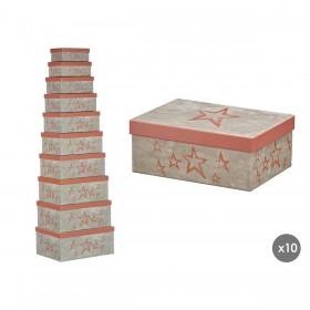 Scatola Decorativa Pincello 65 Teja Cartone (2 Unità)