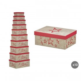 Scatola Decorativa Pincello 67 Rosa Cartone (2 Unità)