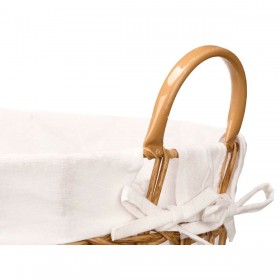 Cesto Kipit HX30555 Naturale Poliestere Stoffa polipropilene Ferro Plastica 50 % cotone 49 x 58 x 35 cm (6 Unità)