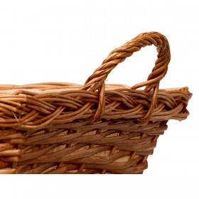 Cesto Kipit HX30675 Naturale Poliestere vimini Stoffa 50 % cotone 63 x 16 x 41 cm (12 Unità)