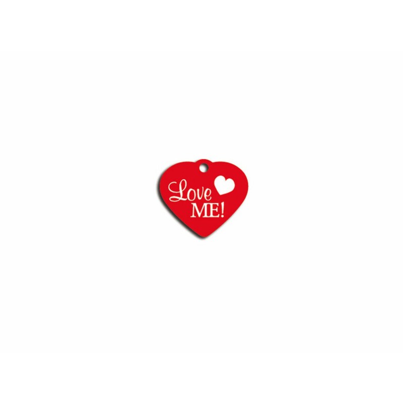 Targhetta di identificazione Imarc Heart Rosso