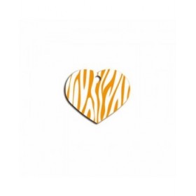 Targhetta di identificazione Imarc Heart Giallo Arancio