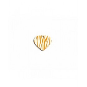 Targhetta di identificazione Imarc Heart Giallo Arancio