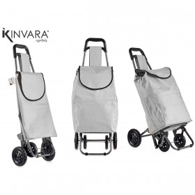 Carrello Kinvara WR3069-1 Nero Grigio 30 L 22 x 98 x 38 cm (6 Unità)