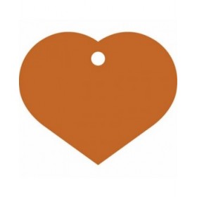 Targhetta di identificazione Imarc Heart Arancio