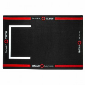 Tappetino da gaming Sparco S099101NRRS Rosso Nero/Rosso