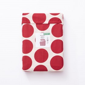 Set di Lenzuola Benetton Rosso 3 Pezzi