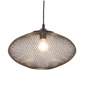 Lampadario Alexandra House Living Nero Metallo 40 W 38 x 25 x 38 cm