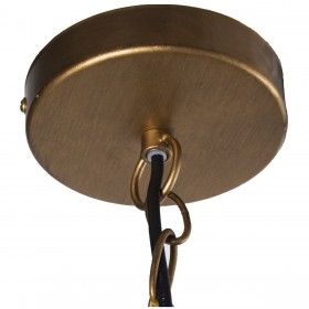 Lampadario Alexandra House Living Nero Metallo 60 W 35 x 160 x 61 cm