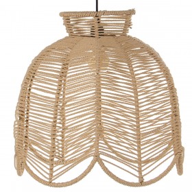 Lampadario Alexandra House Living Marrone Naturale Rattan Fibra naturale 60 W 50 x 165 x 50 cm