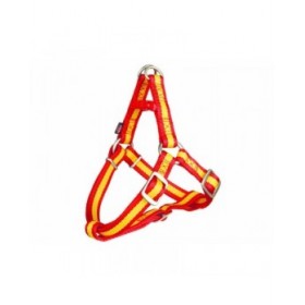 Pettorina per cane Trixie Premium Giallo Rosso XS/S 30-40 cm