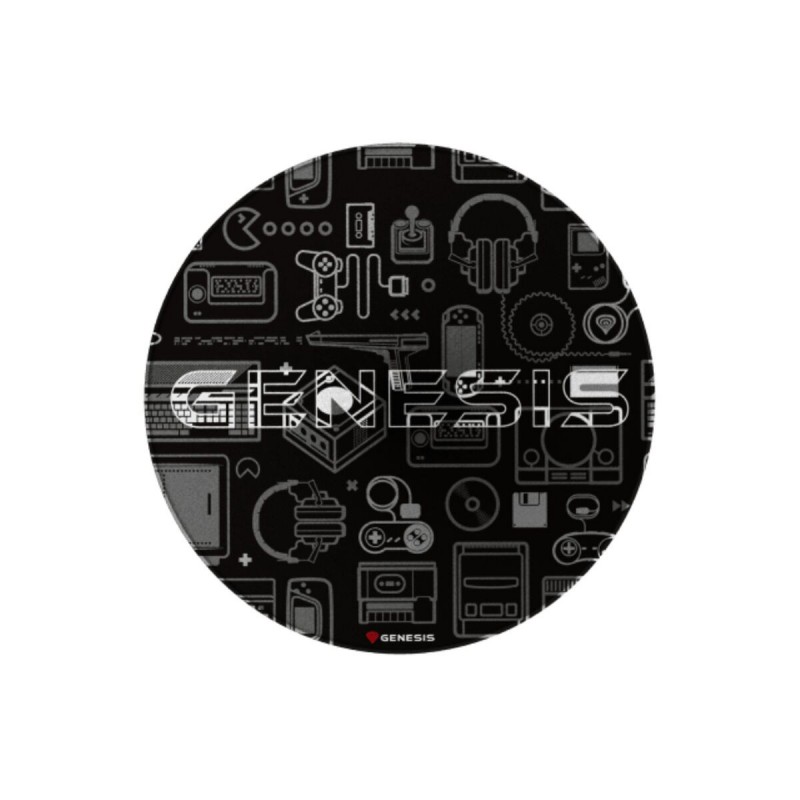 Tappetino da gaming Genesis Tellur 300 - Gear Ø 100 cm Multicolore Poliestere Rotonda