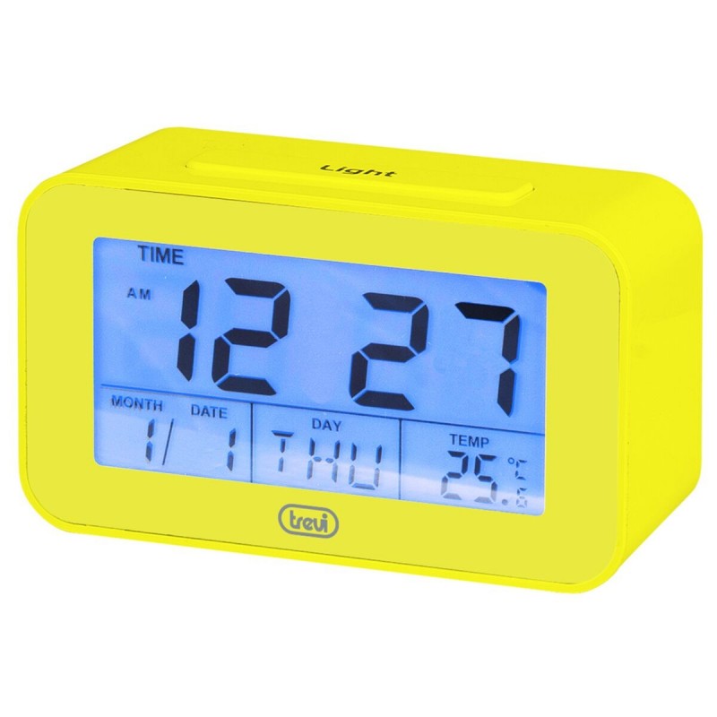Orologio Sveglia Trevi SLD 3P50 Giallo Azzurro