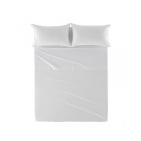 Lenzuolo Superiore HappyFriday Basic Bianco 260 x 270 cm