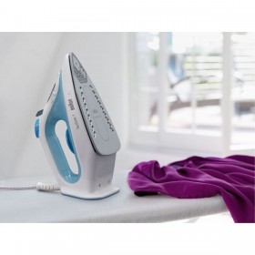 Ferro da Stiro a Vapore secco da viaggio Braun TexStyle 1 Bianco 2000 W