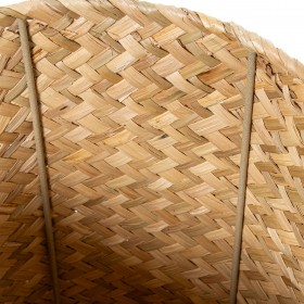 Set di Cesti Alexandra House Living 34789 Beige vimini Rattan Fibra naturale (2 Unità)