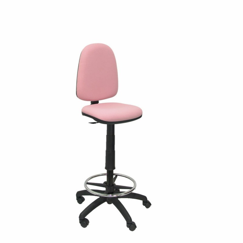 Sgabello Ayna bali Piqueras y Crespo T04CP Rosa Rosa chiaro PVC