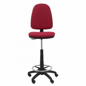 Sgabello Ayna bali Piqueras y Crespo T04CP Rosso Rosso Granato PVC
