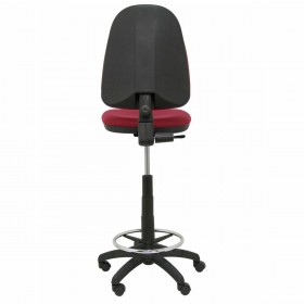 Sgabello Ayna bali Piqueras y Crespo T04CP Rosso Rosso Granato PVC