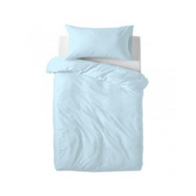 Set di copripiumino HappyFriday Basic Kids Azzurro Culla Neonato 2 Pezzi