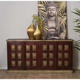 Credenza Alexandra House Living Legno 180 x 40 x 90 cm