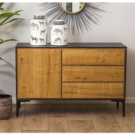 Credenza Alexandra House Living Metallo 116 x 40 x 75 cm