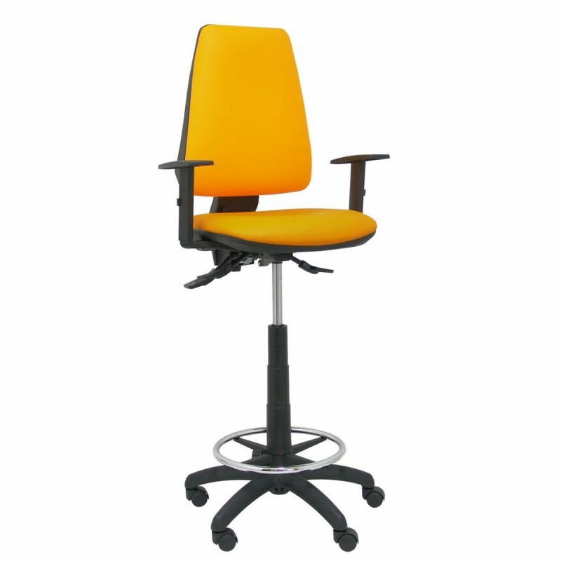 Sgabello Elche S Piqueras y Crespo localization-B07VDM34BS Arancio PVC