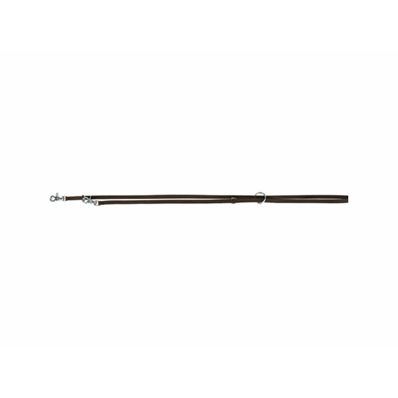 Guinzaglio regolabile per cane Trixie Rustic Marrone scuro 2 m XS/S