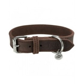 Collare per Cani Trixie Rustic Marrone scuro S/M 34-40 cm