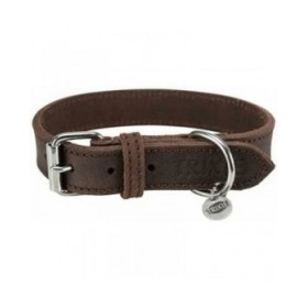 Collare per Cani Trixie Rustic Marrone scuro M 37-44 cm