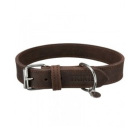 Collare per Cani Trixie Rustic Marrone scuro L 48-56 cm