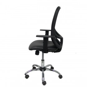 Sedia da Ufficio Piqueras y Crespo 10CCRRN Nero Con braccioli