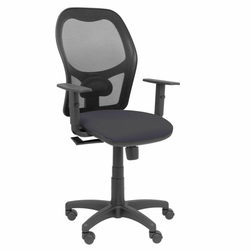 Sedia da Ufficio Piqueras y Crespo 0B10CRN Grigio scuro Con braccioli