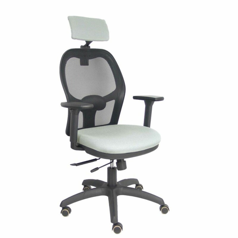 Sedia Ufficio con Poggiatesta Piqueras y Crespo B3DRPCR Grigio chiaro